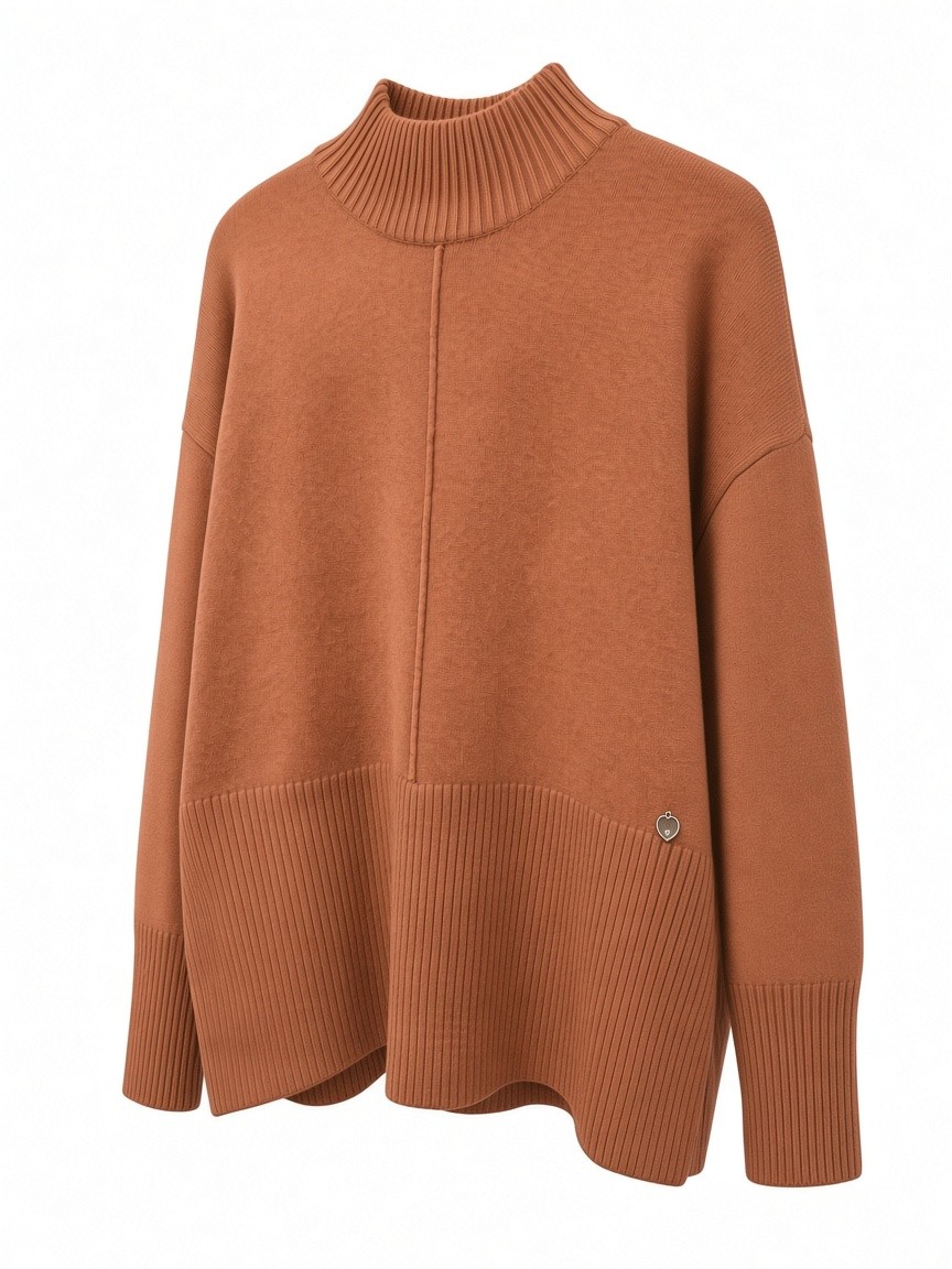 Dámsky rolák N.EVERY DAY CINNAMON Škoricový s.WEAR 3